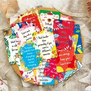 50 Motivational Inspirational Affirmation Cards